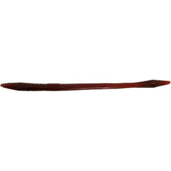 Zoom 006-096 Trick Worm Scuppernog 6.5" Carolina Rigged (20 Count) Sinkbait Lure