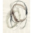 thumbnail image 2 of Goldberger, Jennifer 26x30 White Modern Wood Framed Museum Art Print Titled - Spiral Hoops I, 2 of 4