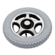 thumbnail image 1 of Wheelchair Tire, Non Slip 320mm Outer Diameter Inflatable Wheel Easy To Install Alloy Steel Hub For Trolley, 1 of 8