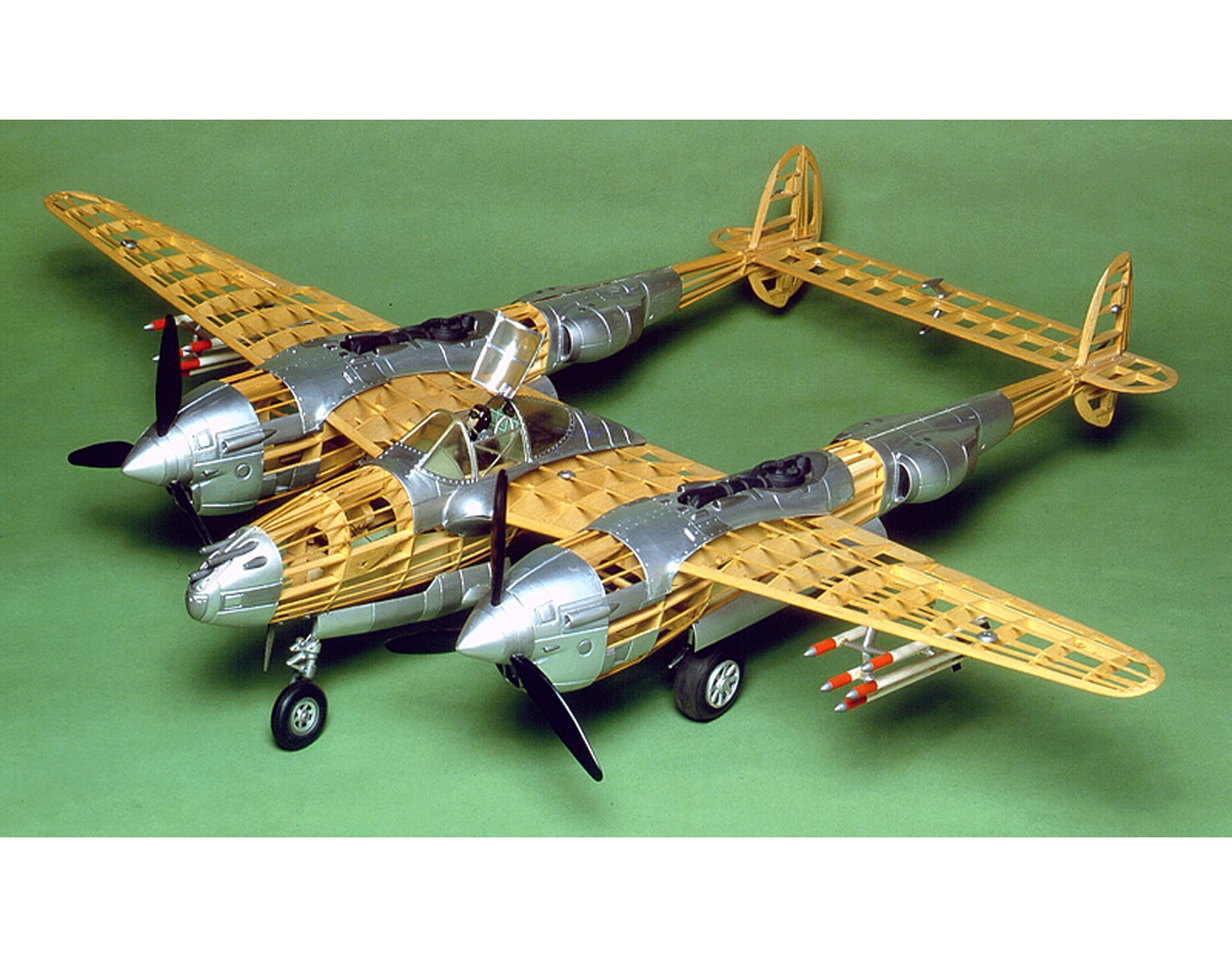 Guillow's Lockheed P-38 Lightning Model Kit - Walmart.com