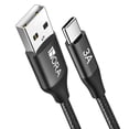 thumbnail image 1 of Cable USB C a USB A 1 Hora Nylon Tejido Carga Rápida 60W 1M, 1 of 7