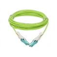 thumbnail image 2 of AddOn - Patch cable - CS/PC multi-mode (M) to CS/PC multi-mode (M) - 8 m - fiber optic - duplex - 50 micron - OM5 - riser - lime green, 2 of 8