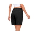 thumbnail image 3 of Mapamyumco Women’s Hiking Shorts Quick Dry Stretch for Golf Outdoor Camping Travel, Zipper Pockets Black XS, 3 of 7