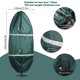 thumbnail image 3 of Bolsa de almacenamiento para árbol de Navidad, ovalada vertical de primera calidad, grande, resistente, resistente al agua, 3 of 4