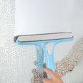 thumbnail image 4 of Water Spray Glass Scraper Household Cleaning Tool Window Bathroom Floor Squeegee Brush, 4 of 5