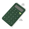 thumbnail image 3 of Dadiaei Cute Calculator, Basic Four Function Calculator for Teachers s Basics Office, Small Handheld Calculator, 8 Digit with LCD Display, Sensitive Button, 5.6×3.2 Inches, 3 of 8