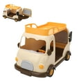 thumbnail image 4 of School Bus Toy, Stimulate Creativity Portable Play House Bus Toy  for Birthday for Kids, 4 of 8