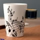 thumbnail image 4 of Tazas de café de cerámica para café, té - # 1, 10x7.5cm Tambor azul Sunnimix Taza de cerámica, 4 of 8