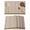 Dark Brown, variant on Pink Brown Floral Placemats Set of 4, Spring Flowers Placemats for Dining Table, Place Mats for Kitchen Tabletop, Waterproof Wipeable Dining Table Mats Set