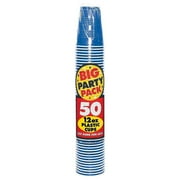 Royal Blue Plastic 12 oz. Cup, 50 ct. - Party Supplies