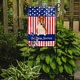 thumbnail image 2 of Carolines Treasures BB3130GF Patriotic USA Bull Terrier Red White Garden Size Flag, 2 of 2
