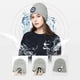thumbnail image 3 of Gorro de Lana de Punto con Luz LED Cálida Al Aire Libre para Hombres con Batería Recargable USB Gris Blanco+Gorro de Punto con Luz LED Cálida para Sunnimix Sombrero de luz cálida de invierno, 3 of 8