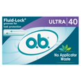 thumbnail image 1 of Tampones o.b. Ultra Sin Aplicador Sin Fragancia 40 unidades, 1 of 9