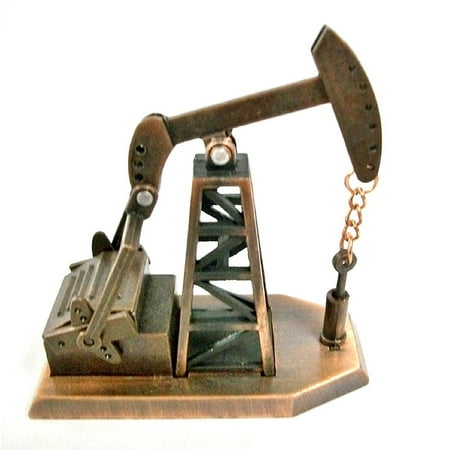 Gold Oil Derrick - Oil Derrick Die Cast Metal Collectible Pencil Sharpener