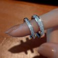 thumbnail image 5 of Anillos de pareja TANGJMXG abiertos de alta gama de plata esterlina S925 regalo de San Valentín, 5 of 5