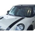thumbnail image 2 of HeatShield, The Original Windshield Sun Shade, Custom-Fit for Mini Cooper Hatchback (3D) w/o Sensor 2014, 2015, 2016, 2017, 2018, 2019, Silver Series, 2 of 4