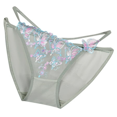 

Womens Underwear Women Cutut Lace Underwear Briefs Panties Floral Hollow Out Lingerie Underpants