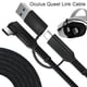 thumbnail image 3 of Equipo gafas vr Cable Oculus Quest 2 Cable Link datos Cable tipo-c acodado 5 metros, 3 of 4