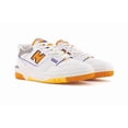 thumbnail image 3 of [BB550WTO] New Balance Men's 550 Lakers Pack White Vibrant Orange Sneakers *NEW*, 3 of 4