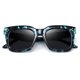thumbnail image 3 of Gafas de Sol FEISEDY Vintage Cuadradas Sobredimensionadas para Mujer B2486, 3 of 7