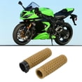 thumbnail image 4 of Motorcycle Hand Grip, Throttle Handle Soft Anti Slip Comfortable Silicone 25mm 2pcs  For Upgrade Yellow,White,Black,Blue,Red, 4 of 8