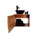 thumbnail image 4 of Gabinete Flotante Para Baño CLARION Con Llave Y Ovalín., 4 of 5