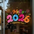 thumbnail image 5 of Pegatina de ventana navideña 2026 – Calcomanía festiva de vidrio añade profundidad dimensional, efecto visual vibrante, adhesión fuerte, fácil transferencia, decoración navideña, una pieza, 5 of 5