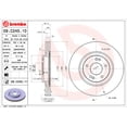 thumbnail image 2 of Par de DISCOS VENTILADOS BREMBO 2017 al 2019 KIA L4 2.0L Delanteros, 2 of 5