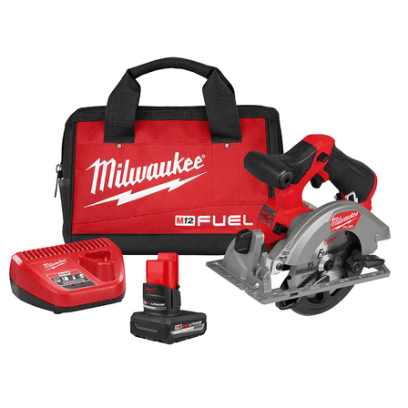 Milwaukee Tool M12 FUEL 5-3/8 Inch Circular Saw Kit