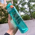 thumbnail image 5 of Taotanxi 26Oz Sky Blue Water Bottle Without Straw Wide Mouth, Autoseal Bpa Free Leakproof Clear Bottle Has Handle, Easy Carried, Suit School Office Gym Yoga Sports Etc., 5 of 6