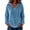 Light Blue-fall season sweatshirt, variant on Aboser Womens Retro Velour Hoodies Dressy Casual Long Sleeve Pullover Tops Comfy Soft Velvet Sweatshirt Fall V Neck Hoodie with Pocket