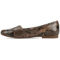 thumbnail image 3 of Journee Womens Noelia Square Toe Casual Comfort Career Ballet Flats, Widths Available, 3 of 10