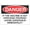 Warning Sign 1, variant on Danger Acetylene No Smoking Aluminum Tin Warning Sign 8"x12" - For Home Outdoor Garden, Acetylene No Smoke Sign