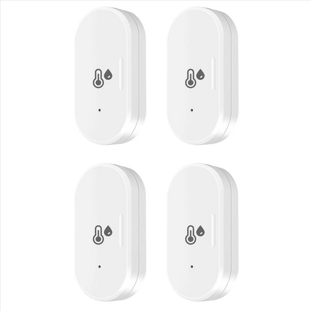 4X Sensor Inteligente de Temperatura y Humedad Tuya ZigBee, Mini Humi de Temperatura