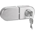 thumbnail image 1 of 10~12mm Stainless Steel Glass Door Security Device With Open/key, 1 of 4
