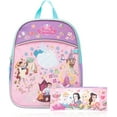thumbnail image 1 of Princess Sac à Dos de Randonnée pour Enfant 11 Pouces Sac d'École avec Trousse pour Enfants - Rose, 1 of 6