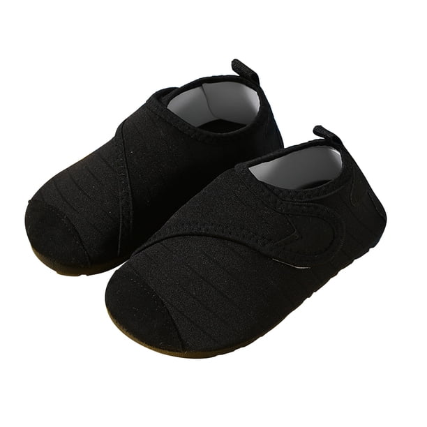 Zapatos playa Hugtrwg para descalzos cómodos pequeños negro 26-27