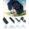 thumbnail image 6 of Gonex 72 Inch Automatic Open Golf Umbrella, Extra Large Vented Stick Umbrellas with Windproof Double Canopy, 6 of 8