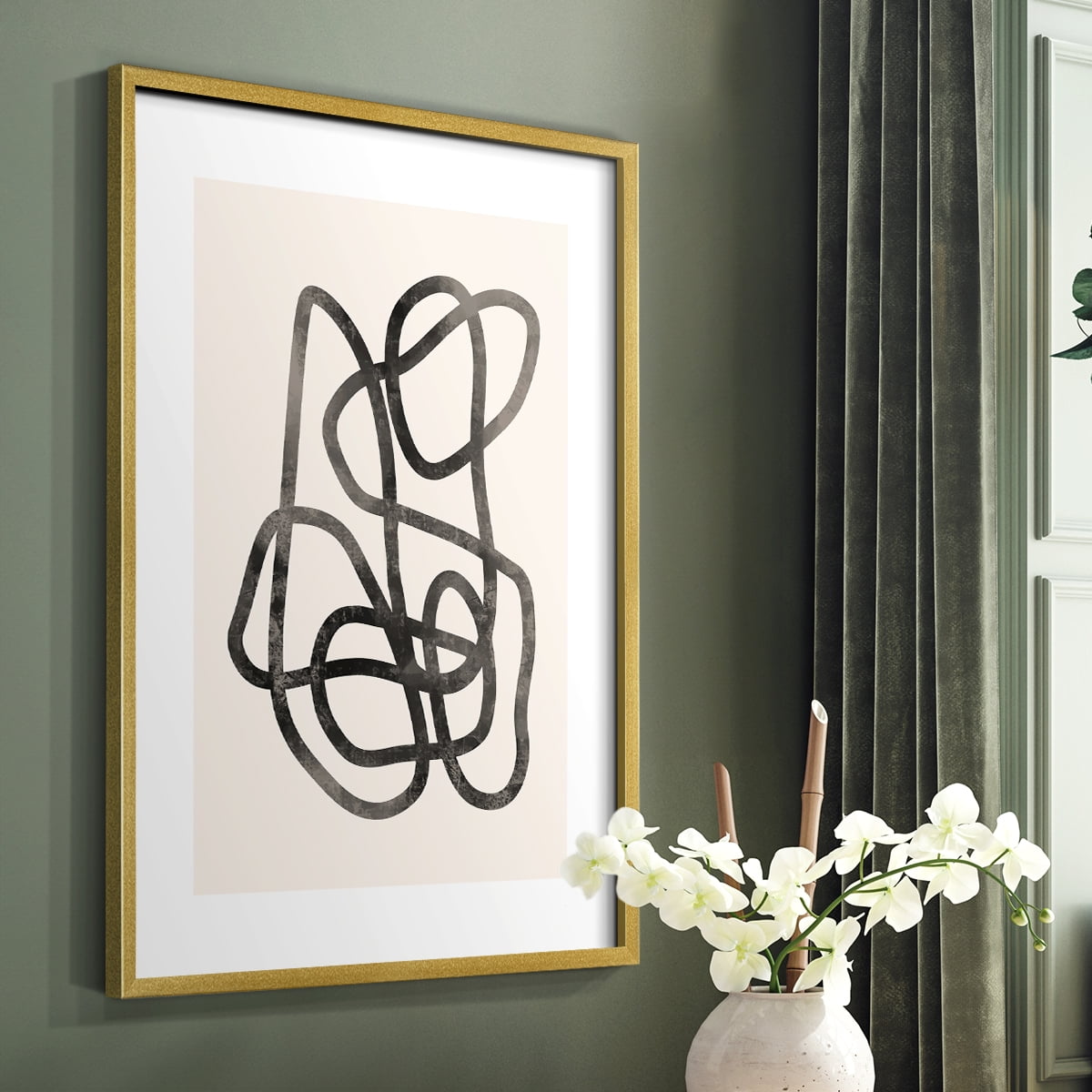 Matisse CCXXV in Solid Wood 11 x 14 Framed Print