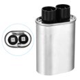 thumbnail image 3 of Uxcell Microwave Capacitor, 1uF AC 2100V High Voltage Capacitor 7mm Pin Distance for Microwave Oven, 3 of 5