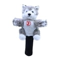 thumbnail image 1 of Funda de palo de golf con diseño de animal para madera de calle, de peluche con dibujos animados, para mujeres, hombres, golfistas, mujeres mayores perro, 1 of 8