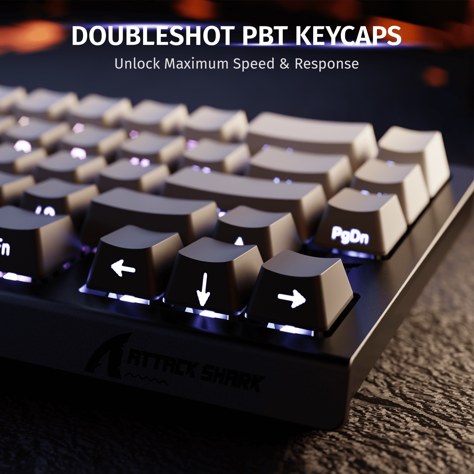 キーボード ATTACK SHARK X68HE Amazon.com: ATTACK SHARK X68 HE Rapid Trigger Mechanical