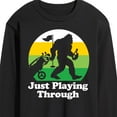 thumbnail image 3 of Instant Message - Just Playing Through - Sasquatch - Men's Long Sleeve T-Shirt, 3 of 6