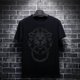 thumbnail image 2 of Camiseta negra de alta calidad para hombre, camisetas holgadas de gran tamaño para hombre, camisetas holgadas con estampado gráfico de poliéster, ropa barata y de verano de alta calidad, talla XL, 2 of 5