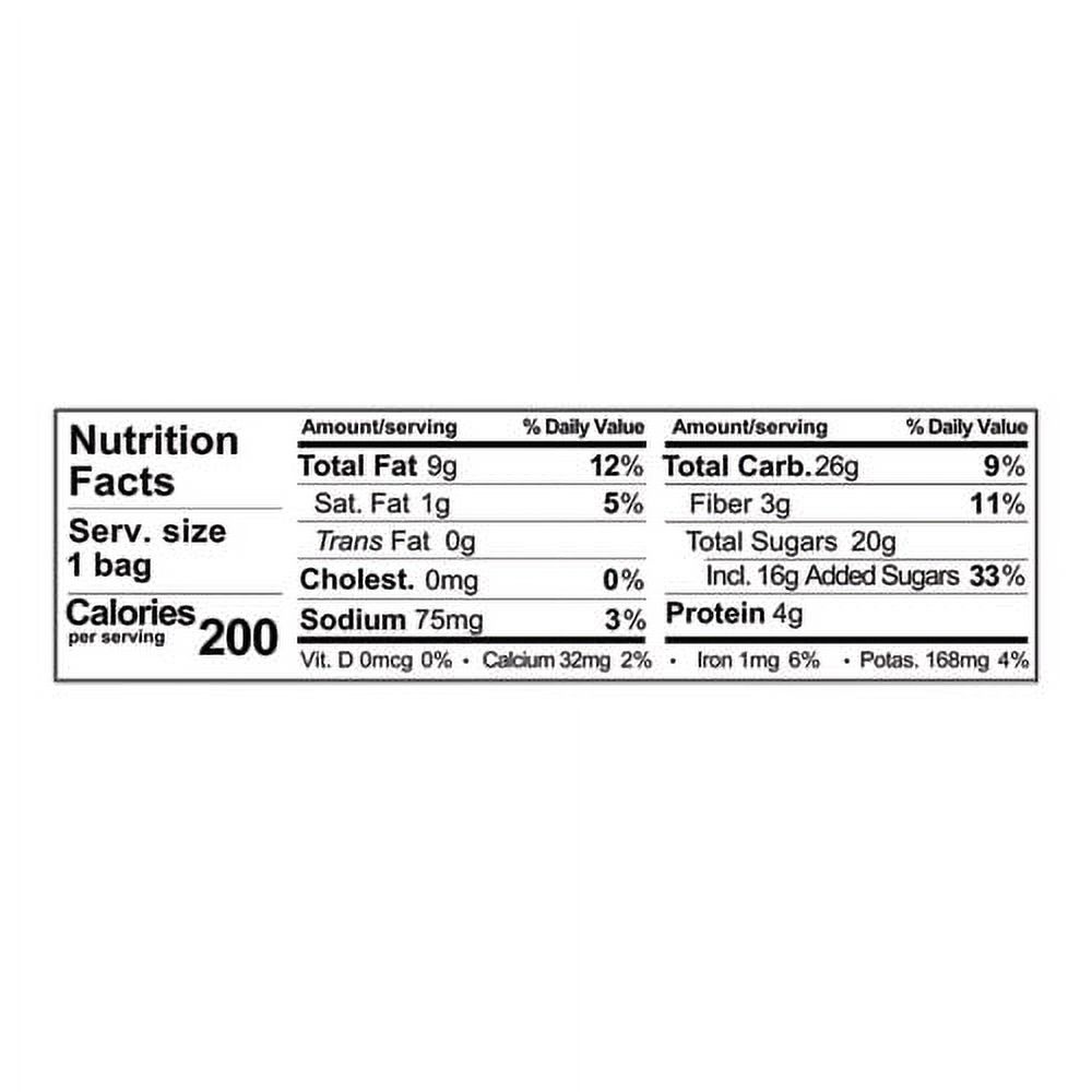 Glazed Mixes, Classic Fruit Nut, 1.5 Oz, 18/Carton | Bundle of 2 Cartons