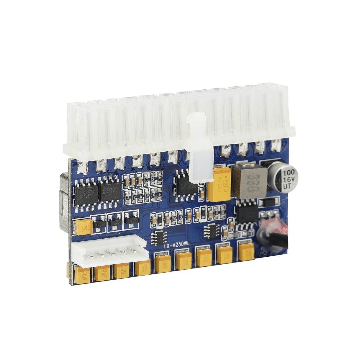 Portable DC 12V 250W 24Pin ATX Connect with Motherboard Mini ITX Power Supply Pcio PSU Module for PC