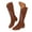 Brown, variant on Western Cowboy Boots for Women Cowgirl Wide Calf Knee High Boot Embroidered Chunky Heel Tall Boots