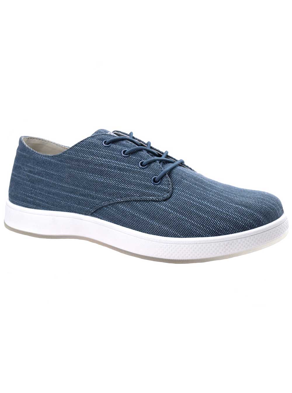 10.5 M Aureus Men/'s Dayton Sneakers Blue Denim Canvas