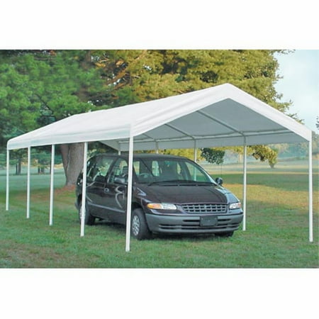 Shelterlogic Super Max 12' x 26' 5-Rib Canopy White Cover