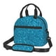 thumbnail image 1 of Fotbe Blue Glitter Bolsa de Almuerzo con Estampado, Lonchera Aislada, Contenedores de Comida Reutilizables Tipo Cooler a Prueba de Fugas, 1 of 7